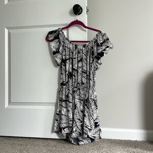 Off the shoulder romper